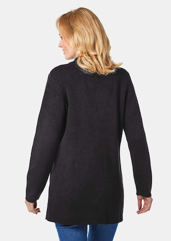 Goldner Gebreid vest in Zwart