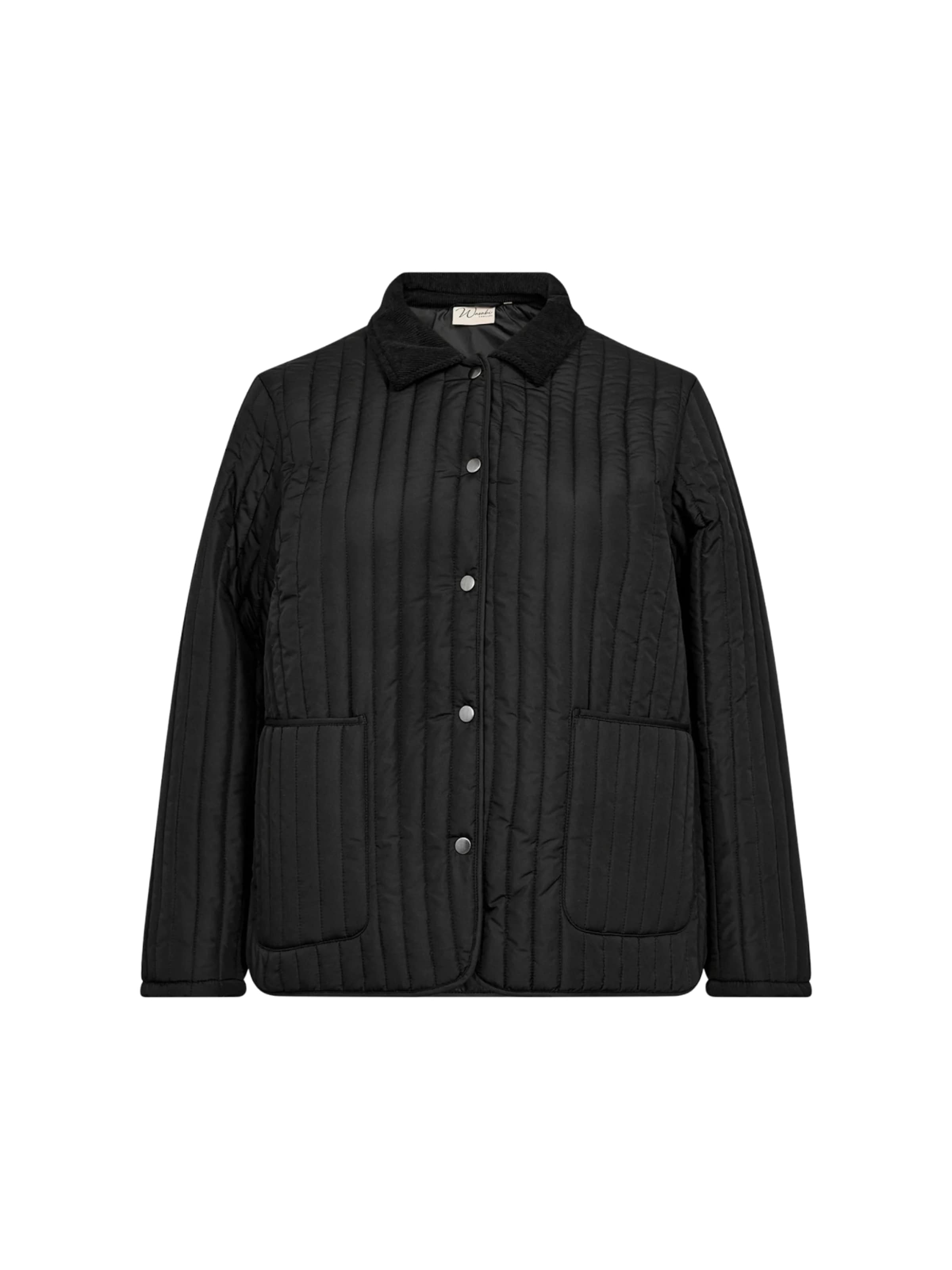 Wasabi Concept Overgangsjakke 'Lesley' i sort: forside