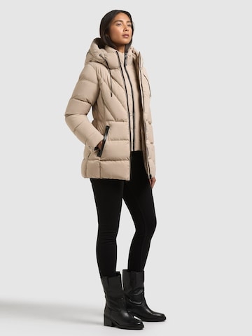 khujo Winter Jacket 'Rabb2' in Beige