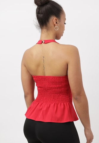 Elara Top in Red