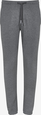 Mey Tapered Pajama Pants in Grey: front