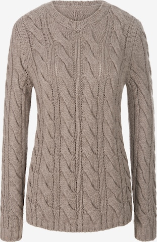 Pull-over Fadenmeister Berlin en beige : devant