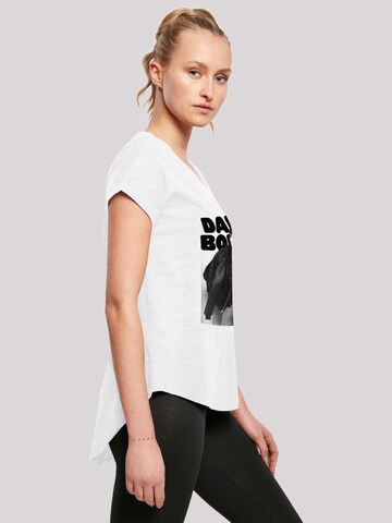 T-shirt 'David Bowie' F4NT4STIC en blanc