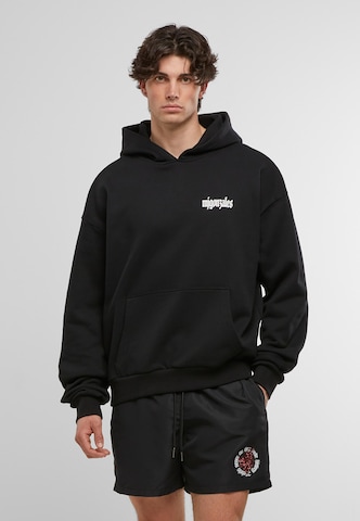 MJ Gonzales Sweatshirt 'Rebels never die' in Black