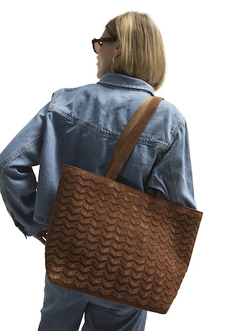 Nat&Nin Shopper ' TELMA ' in Brown