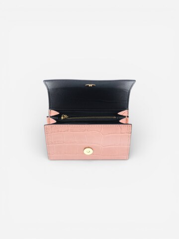 Cheval Firenze Wallet 'COSMO MINI CROC' in Pink