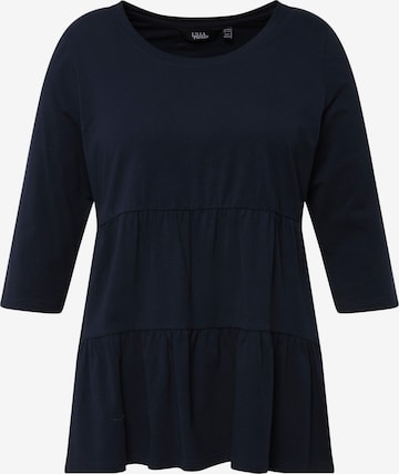 Ulla Popken Shirt in Blauw: voorkant