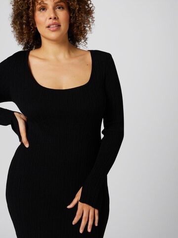 Robe 'Josefin' A LOT LESS en noir