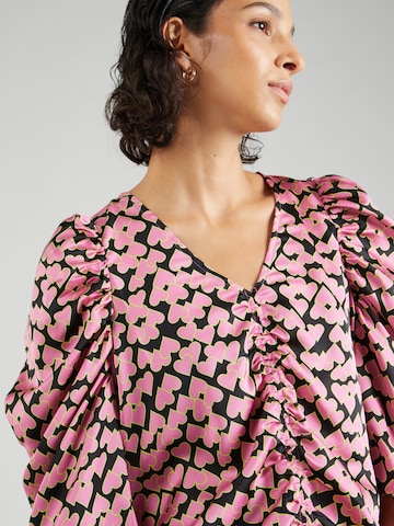 co'couture Blouse 'Flashy' in Zwart