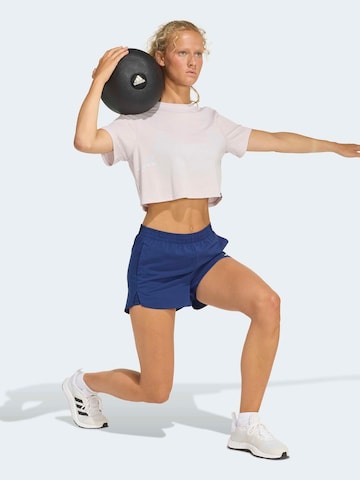 ADIDAS PERFORMANCE Szabványos Sportnadrágok - kék: elől