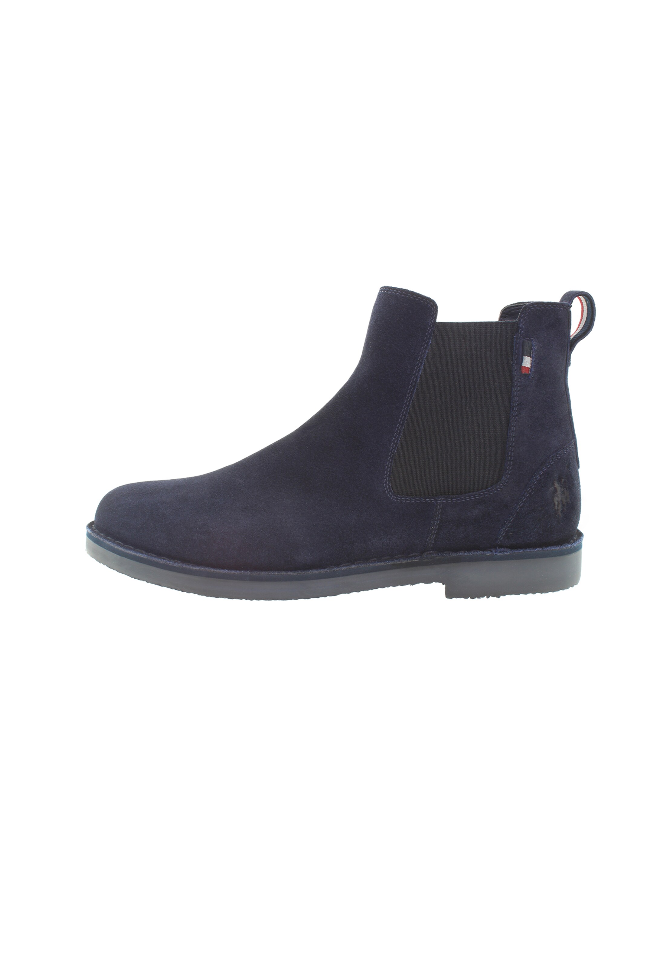 U.S. POLO ASSN. Chelsea Boots in Blau: Vorderseite