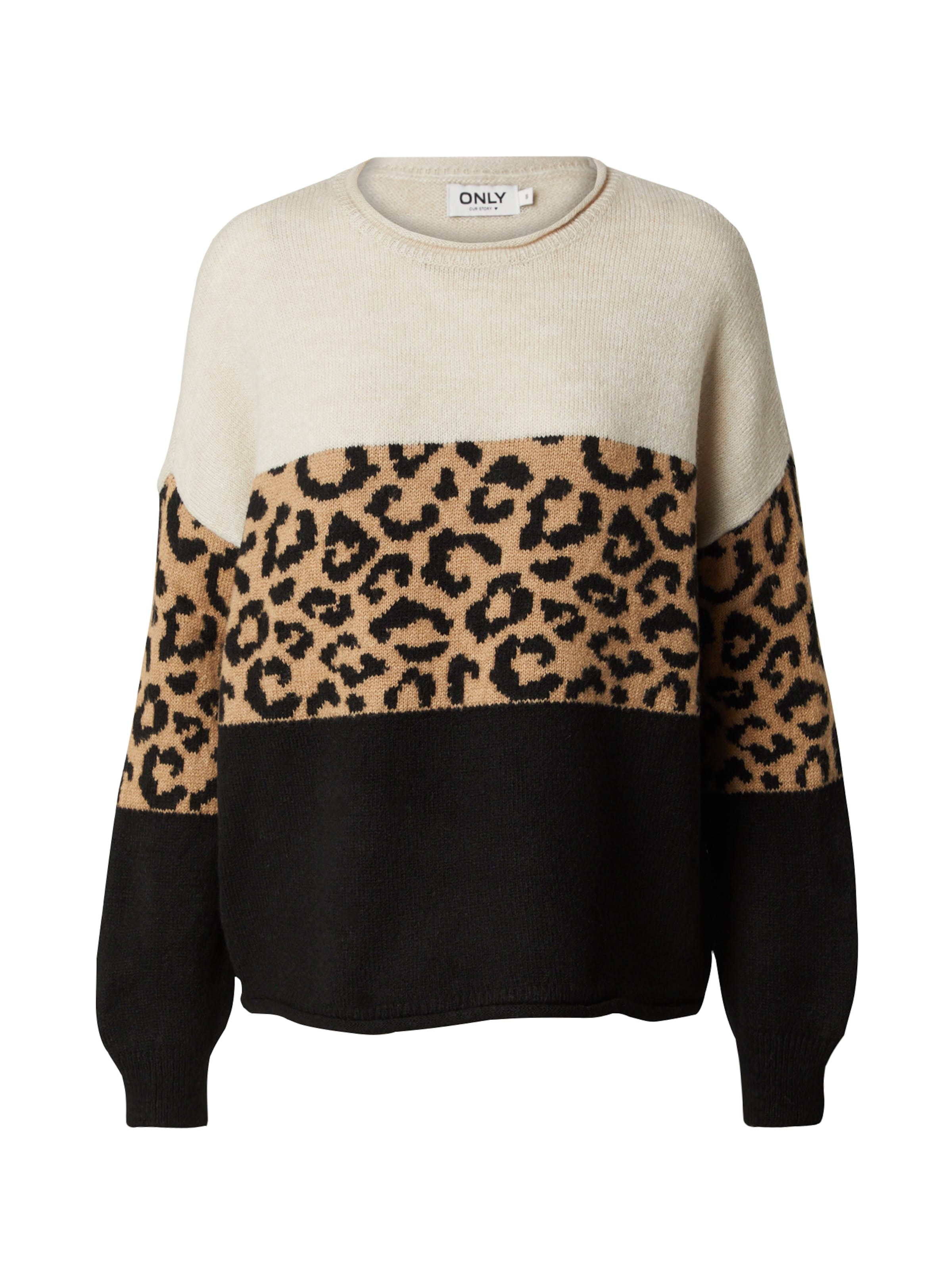 ONLY Pullover 'ONLJade' in Beige: Vorderseite