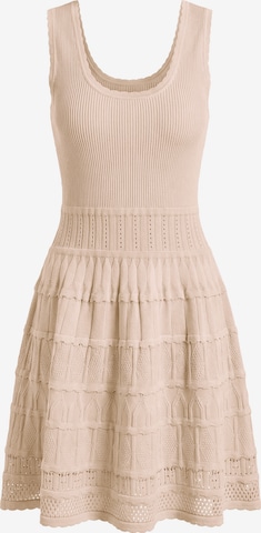 Imily Bela Úpletové šaty – zelená: přední strana