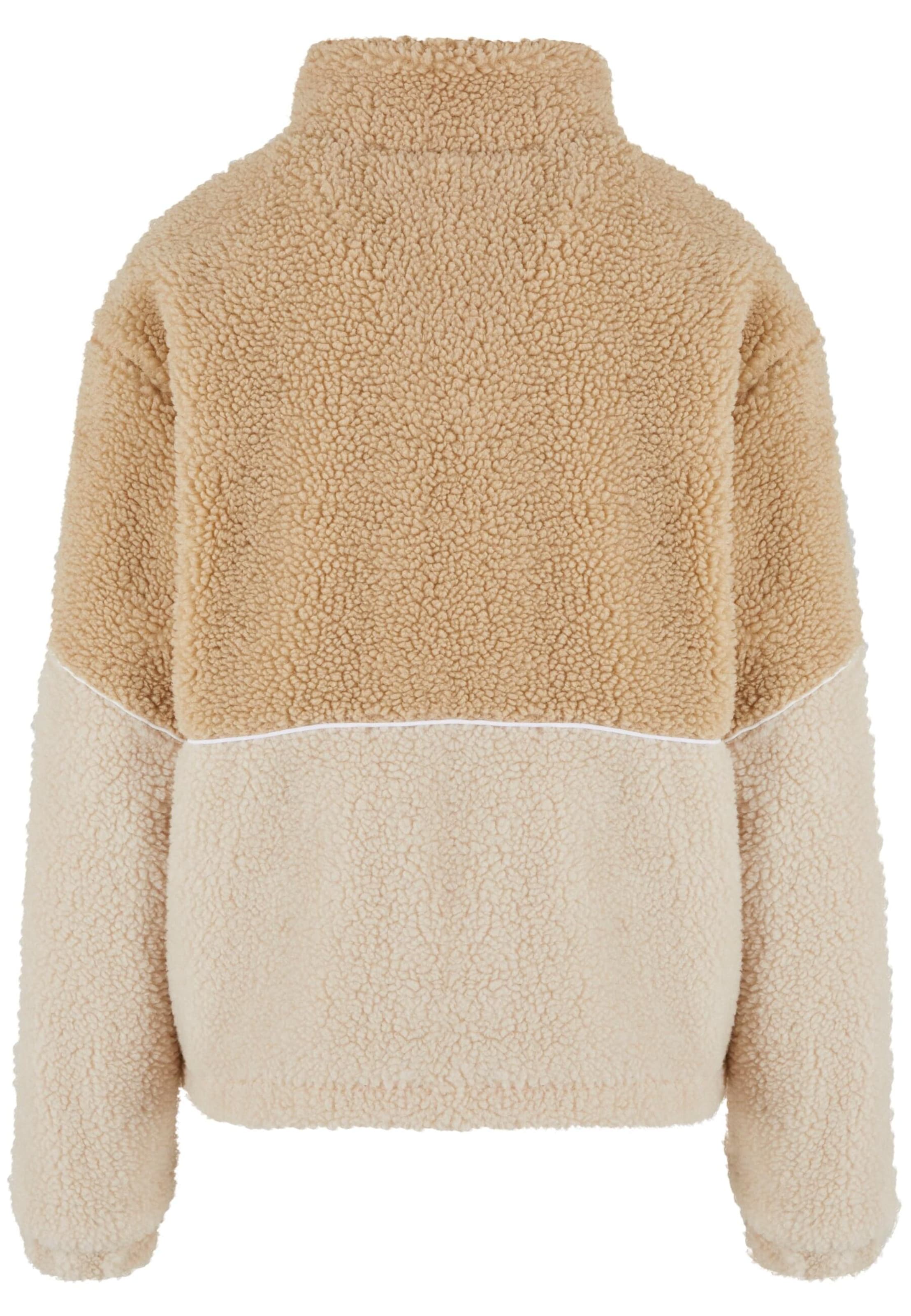 Karl Kani Fleece jacket in Beige