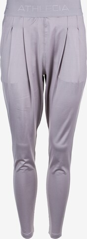 Athlecia Tapered Sportbroek 'Beastown' in Lila: voorkant