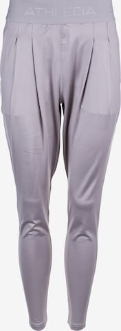 Athlecia Tapered Workout Pants 'Beastown' in Purple: front