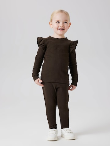Skinny Leggings 'NMFJULIA' de la NAME IT pe maro