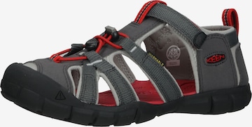 KEEN Sandalen 'Seacamp II' in Grijs: voorkant