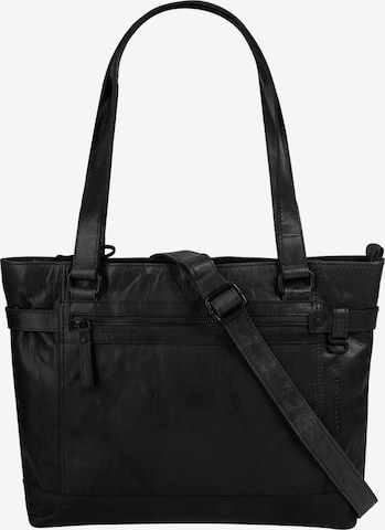 Cabas Spikes & Sparrow en noir : devant