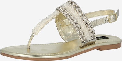 Sandalo River Island di colore oro, Visualizzazione prodotti