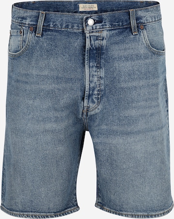 Levi's® Big & Tall Regular Jeans '501' in Blauw: voorkant