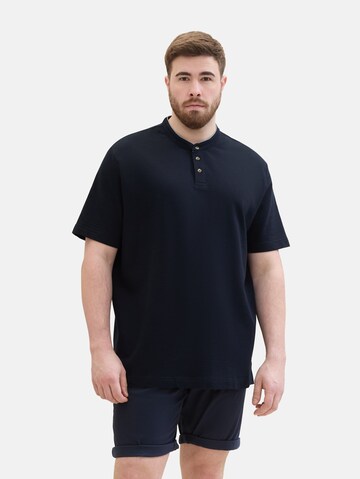 TOM TAILOR Men + T-Shirt in Blau: predná strana