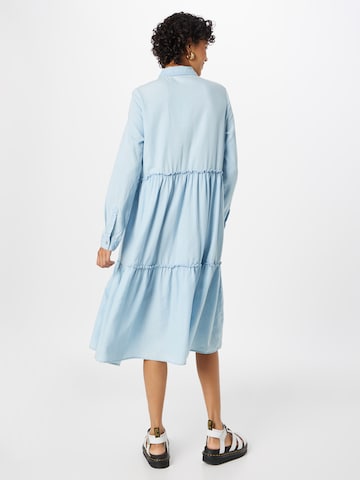 ONLY Shirt Dress 'Bea' in Blue