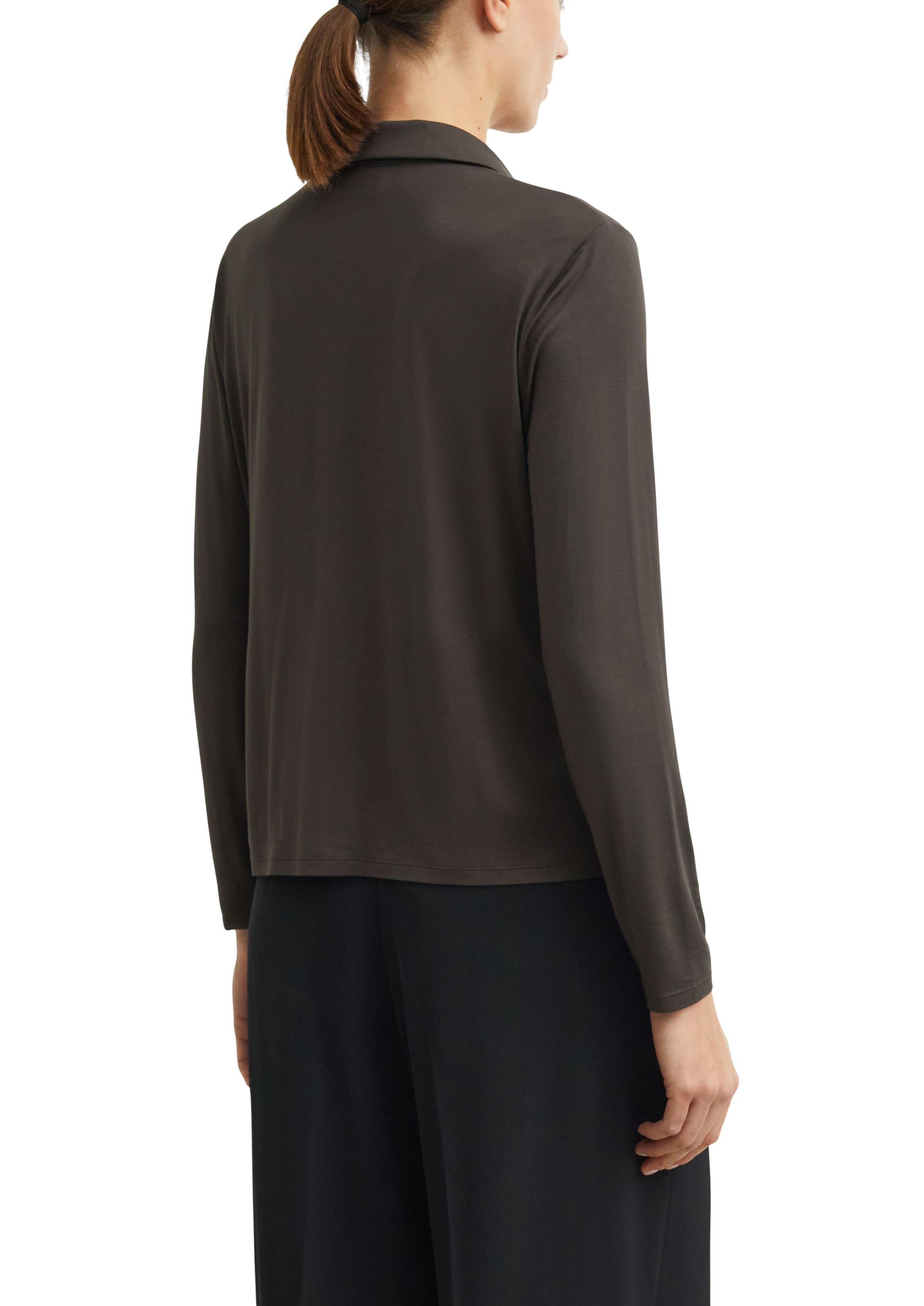COMMA Blouse in Bruin