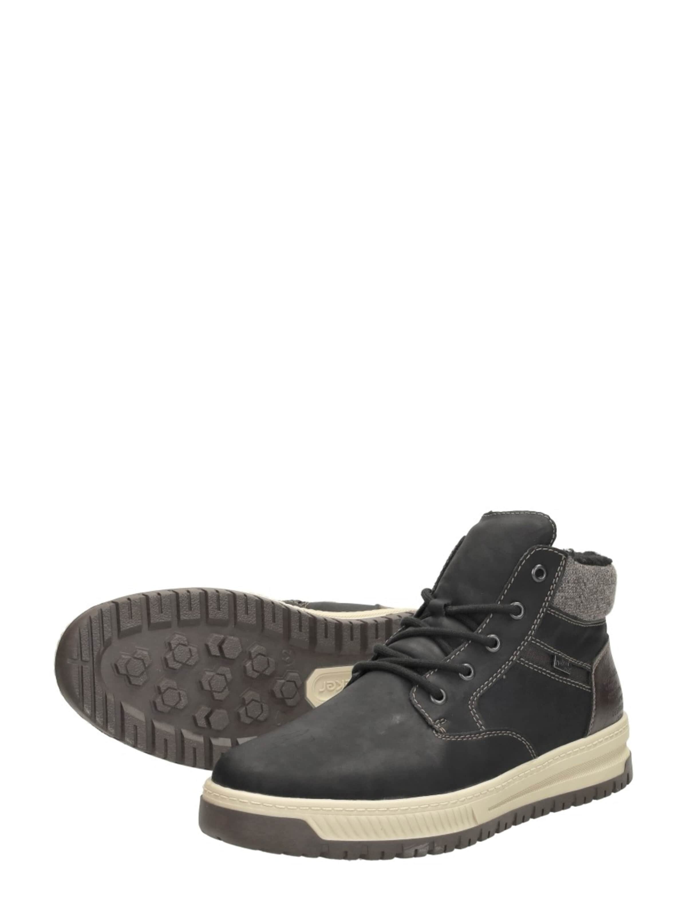 Bottes à lacets 'Veterschoenen Hoog' Rieker en noir
