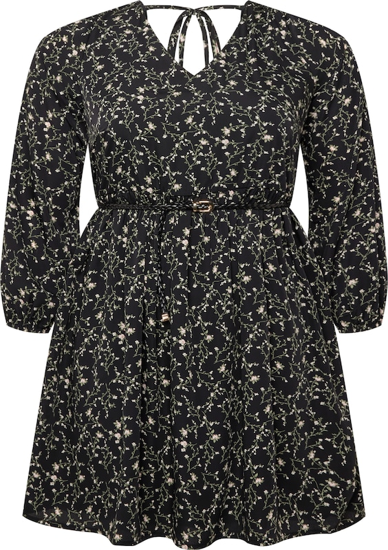 ABOUT YOU Curvy Kleid 'Elsa' in Schwarz ABOUT YOU Curvy Kleid 'Elsa' in Schwarz