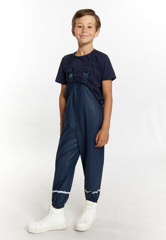 Regular Pantalon fonctionnel Schmuddelwedda en bleu