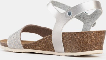 Bayton Sandal 'LEGANES' i silver