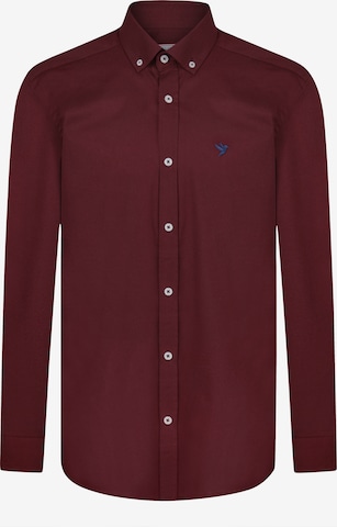 Felix HardyRegular Fit Košulja - crvena boja: prednji dio
