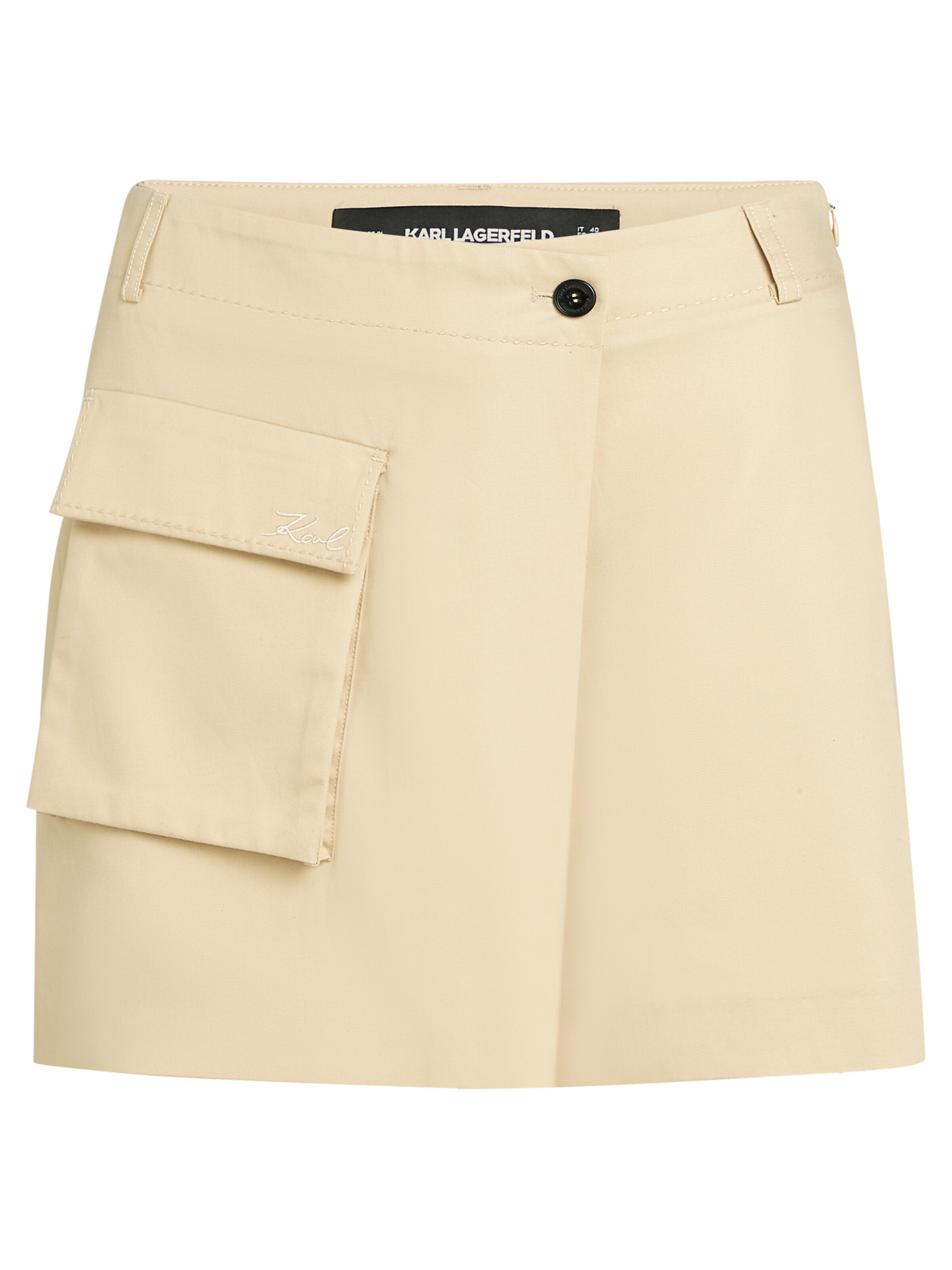 Karl Lagerfeld Sukně – béžová: přední strana