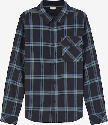 s.Oliver Regular fit Button up shirt in Black: front