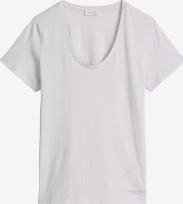 Marc O'Polo Shirt in Wit: voorkant
