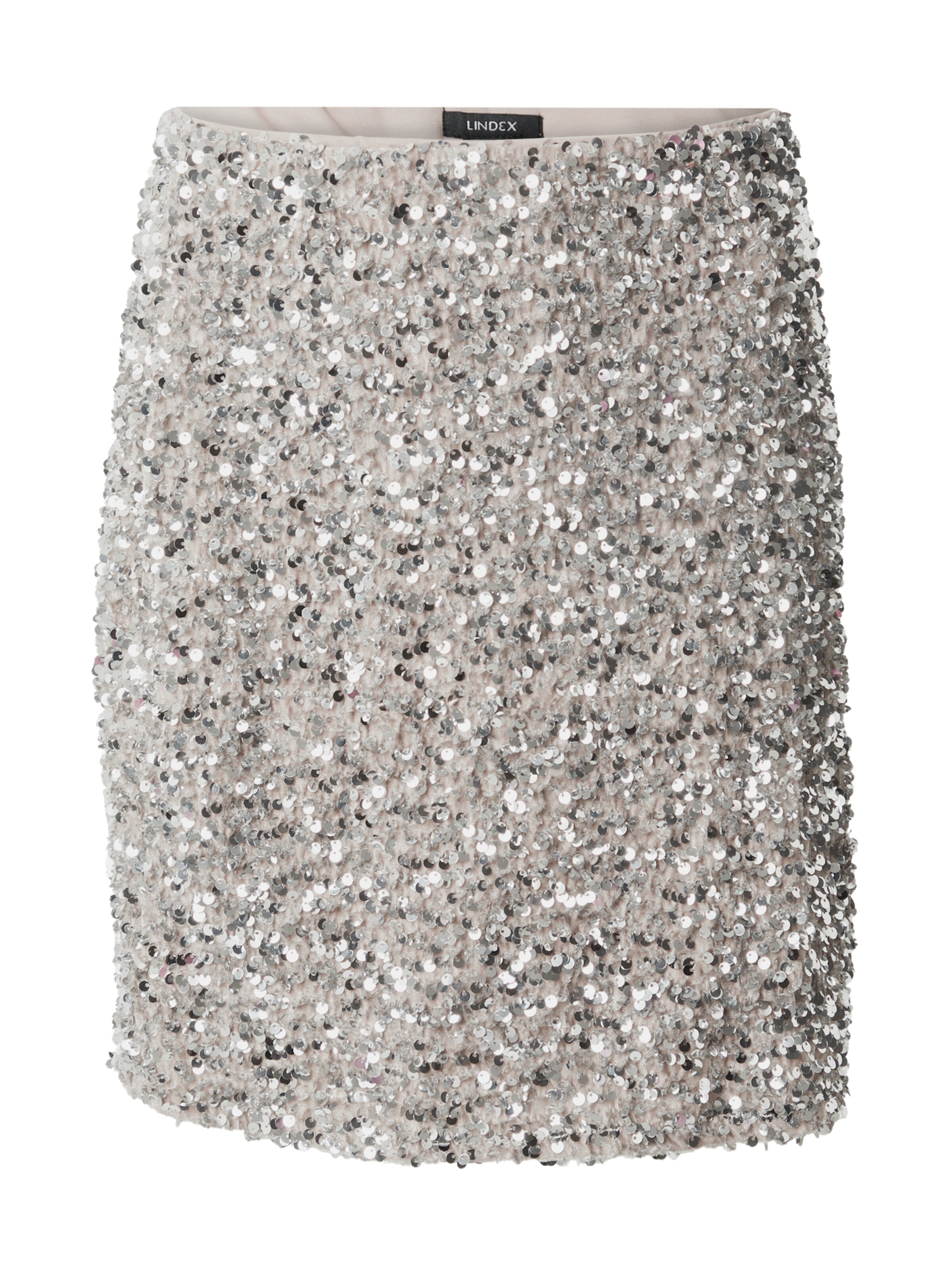 Jupe 'Malva' Lindex en argent : devant