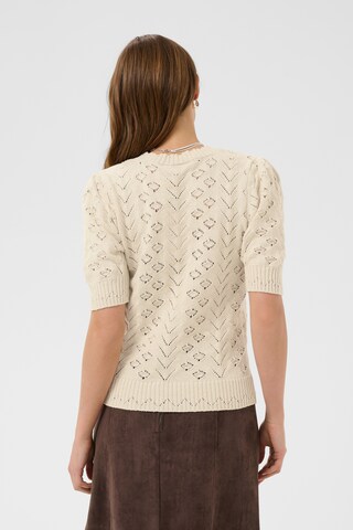 SAINT TROPEZ Sweter 'Shanelle' w kolorze beżowy
