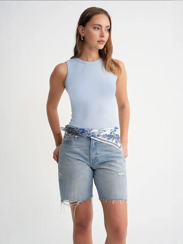 MixRay Top in Blue