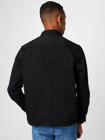 Calvin Klein Jeans Regular Fit Hemd in Schwarz