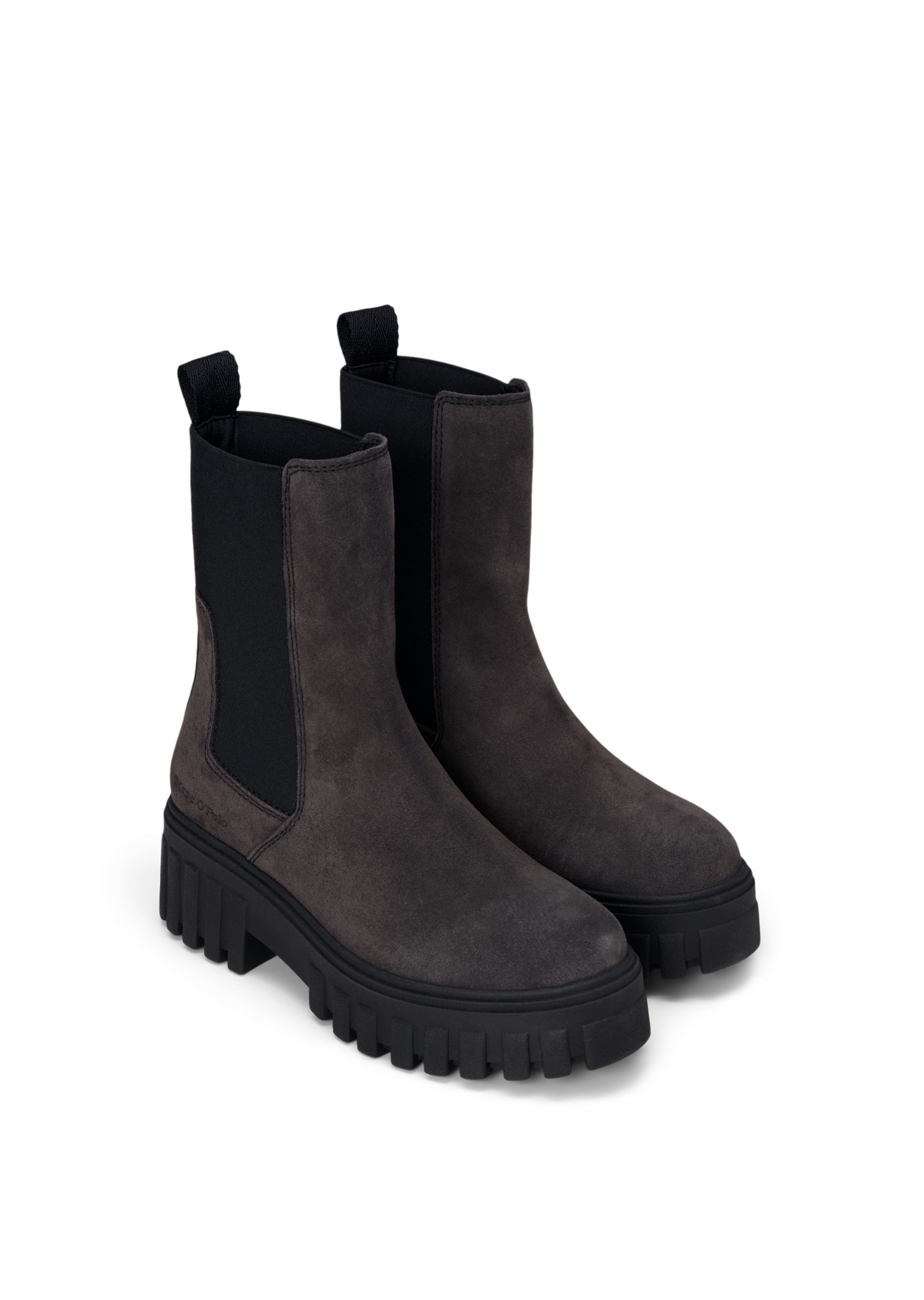 Marc O'Polo Chelsea Boot 'Valva' in Grau