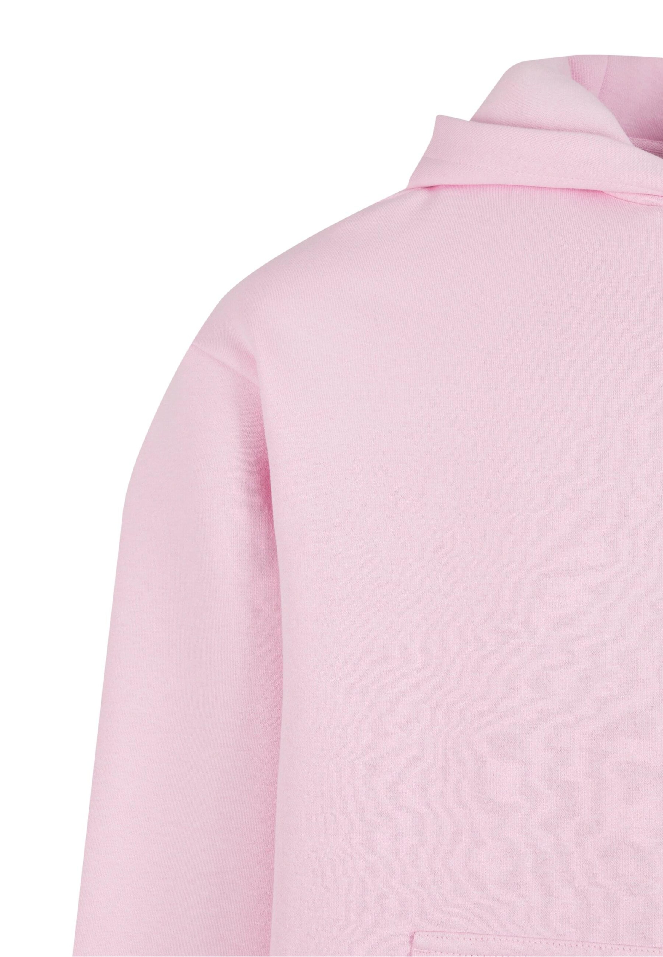Sweat-shirt 'Fluffy' Urban Classics en rose