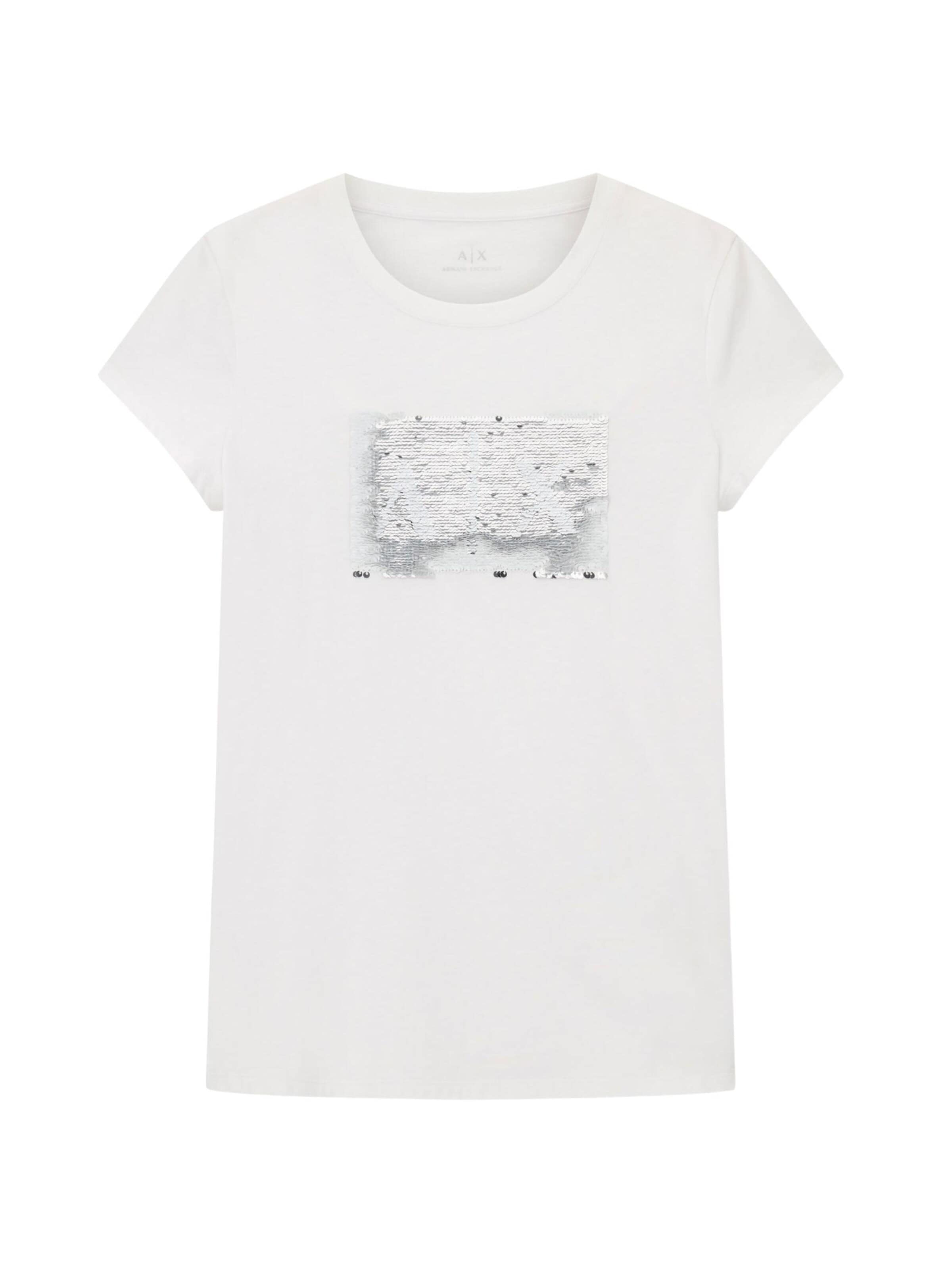 Maglietta di ARMANI EXCHANGE in bianco: frontale