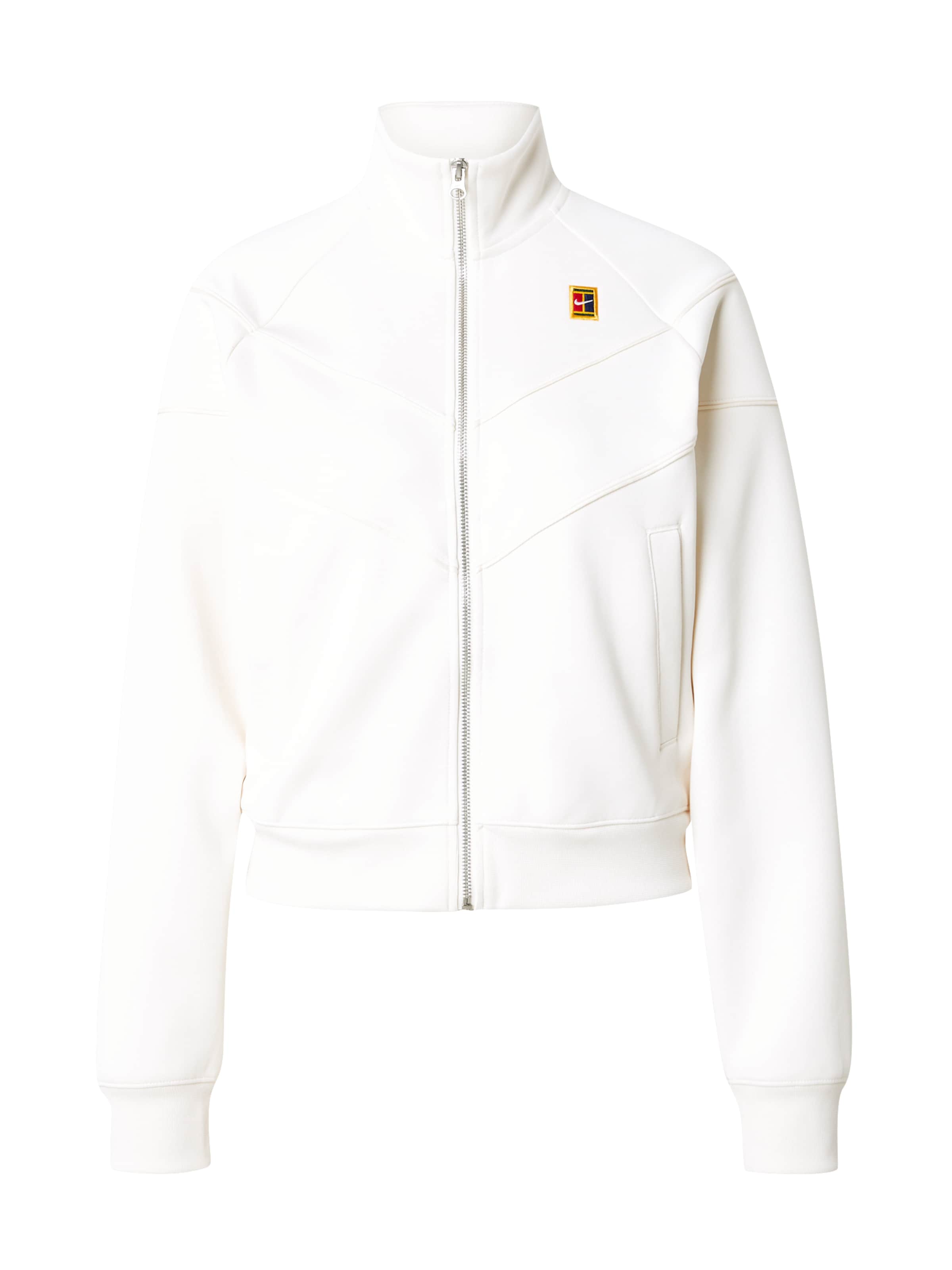 NIKE - Casaco de treino em moletão 'HRTGE' em bege: frente