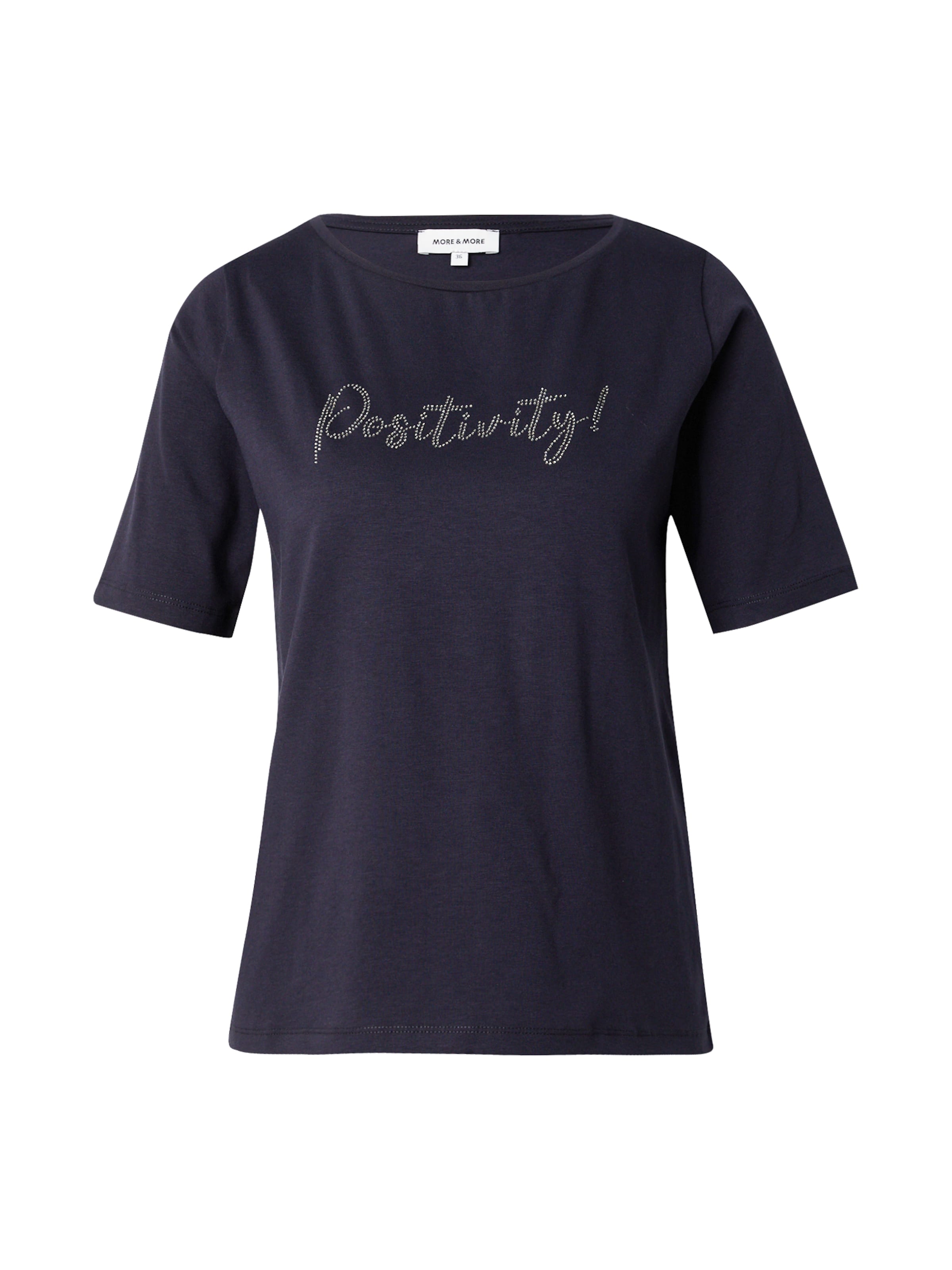 mėlyna MORE & MORE Marškinėliai: priekis