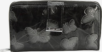 Jennifer Jones Wallet in Black: front