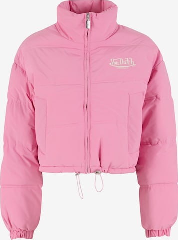 Von Dutch Originals - Casaco meia-estação 'Nuri' em rosa: frente