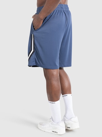 Loosefit Pantalon de sport 'Triple Thrive' Smilodox en bleu