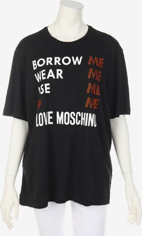 Love Moschino Shirt M in Schwarz: predná strana