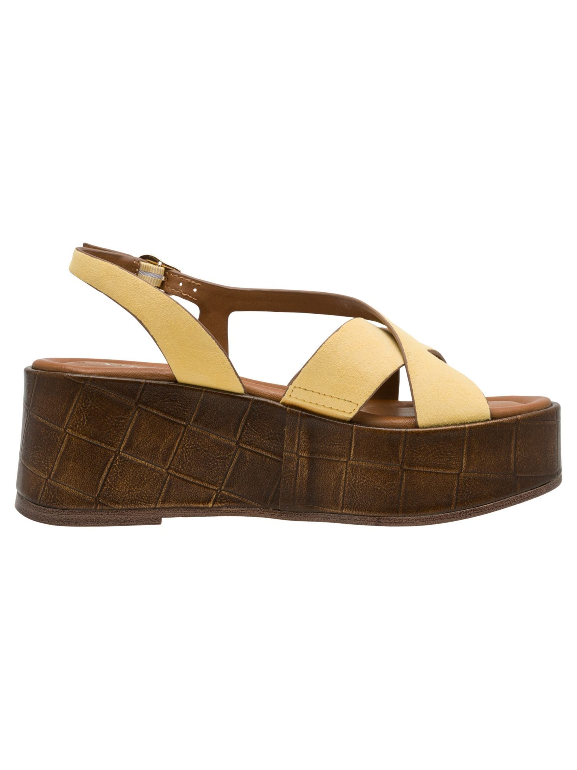 Sandales Tamaris en jaune